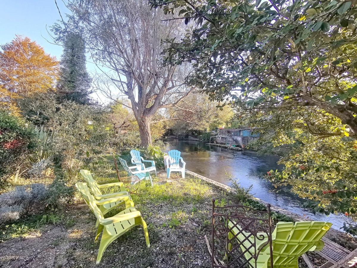 Gite L'Odonate, Partage Des Eaux LʼIsle-sur-la-Sorgue Exterior foto